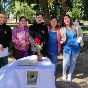 Vía Crucis en espacio abierto